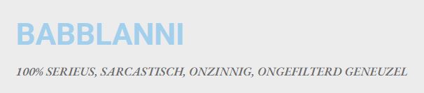 Banner BabblAnni